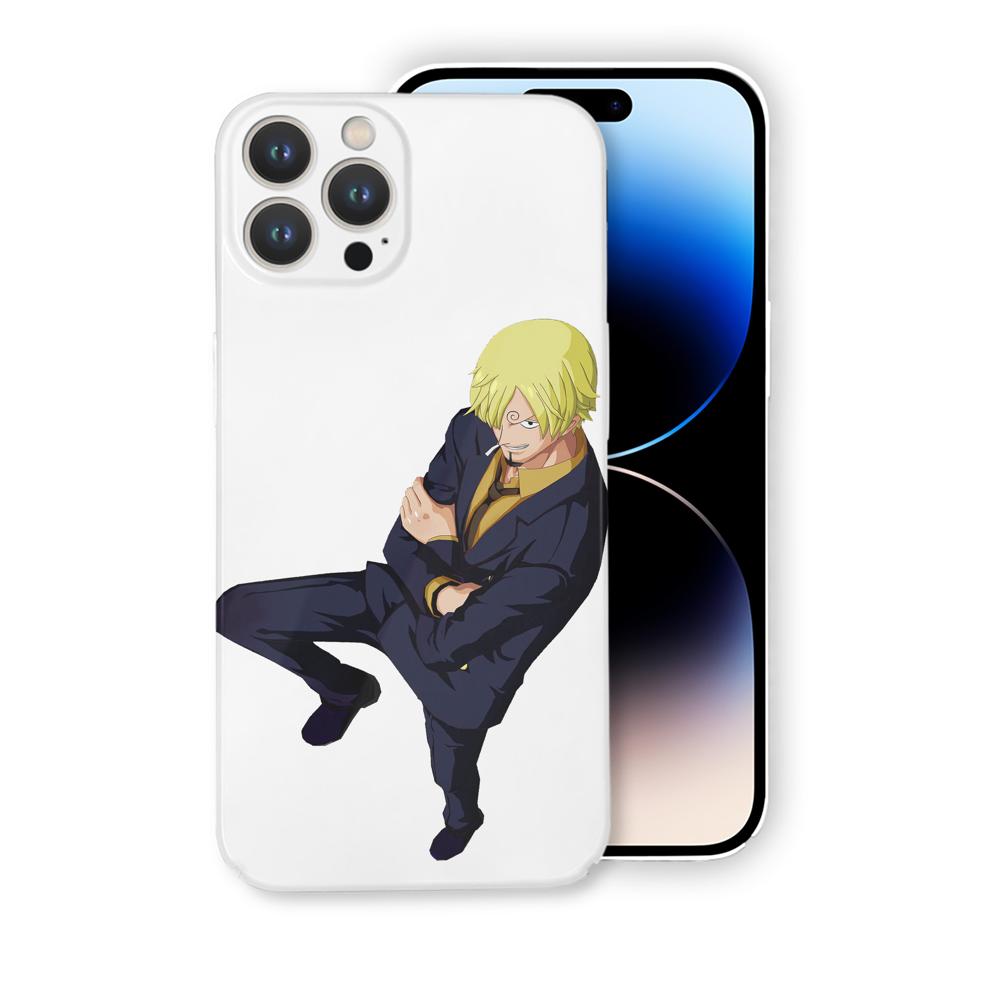 （画像用） ワンピース サンジ ONE PIECE Sanji 【iPhone 14シリーズ対応】ハードケース